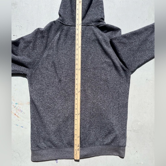 Men's TenTree Hoodie Gray Logo M Camp Hike Outdoor Climb Full Zip Casual College - Picture 11 of 12